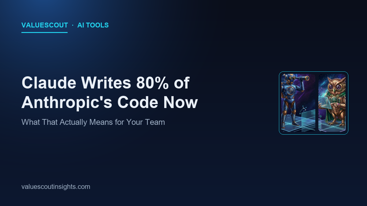 Claude Writes 80% of Anthropic’s Code Now: What That Actually Means for Your Team